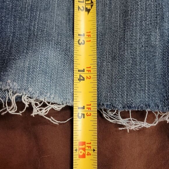 BadSeed Vintage custom reverse tie dye woman's shorts- size 8 - Picture 5 of 7